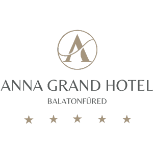 Anna Grand Hotel logó – elegáns ötcsillagos wellness- és konferenciaszálloda Balatonfüreden.